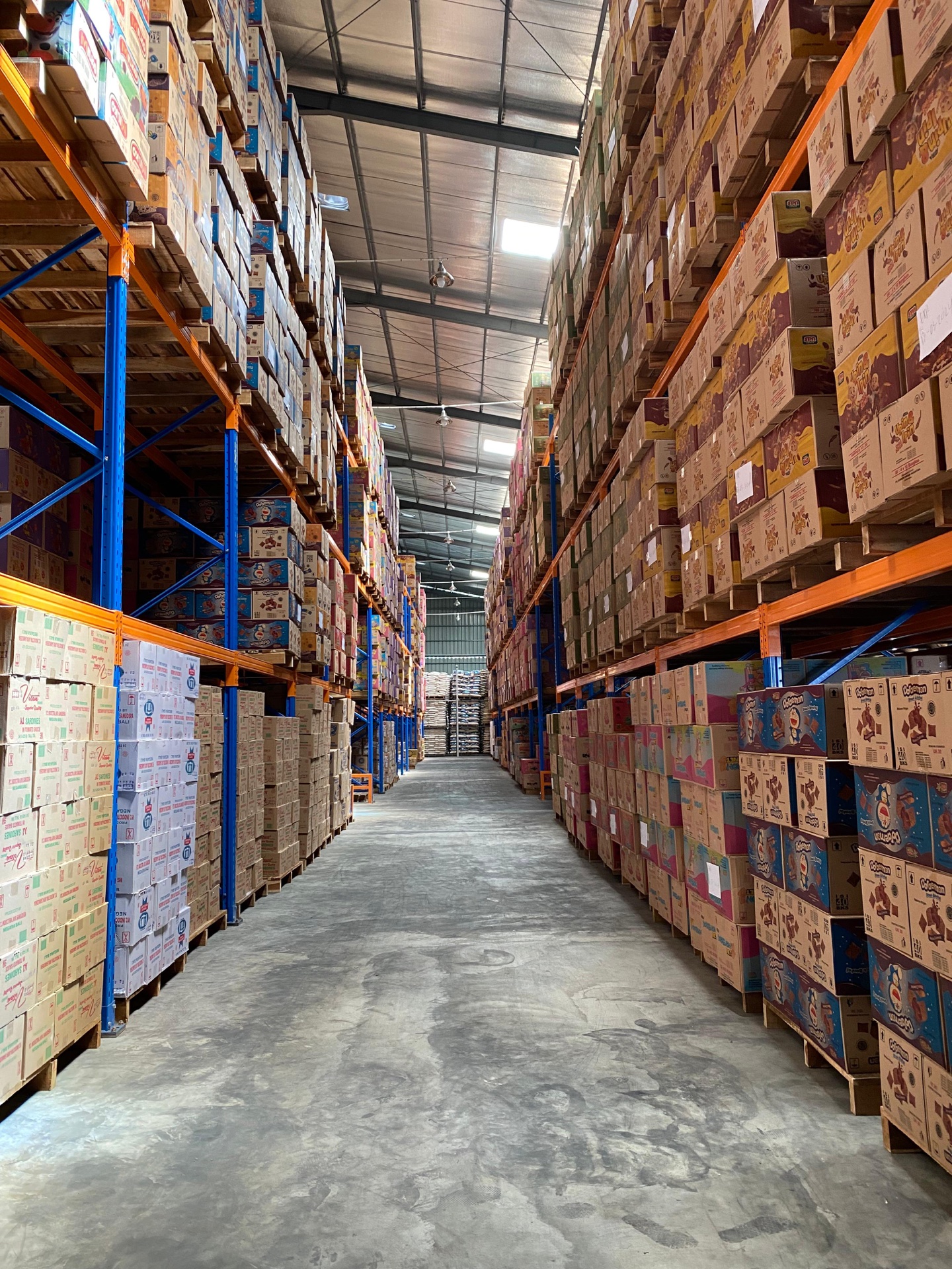 AMD warehouse interior